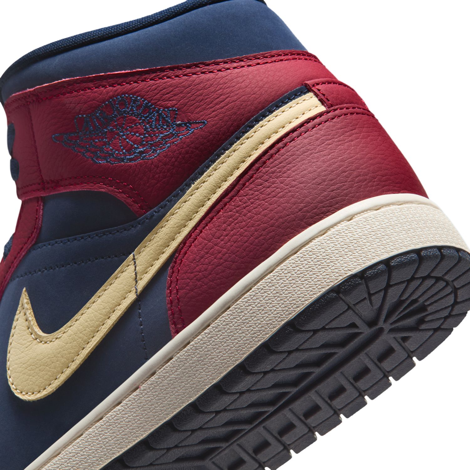 Sapatilhas Casual de Homem Air MID SE Vermelho-11