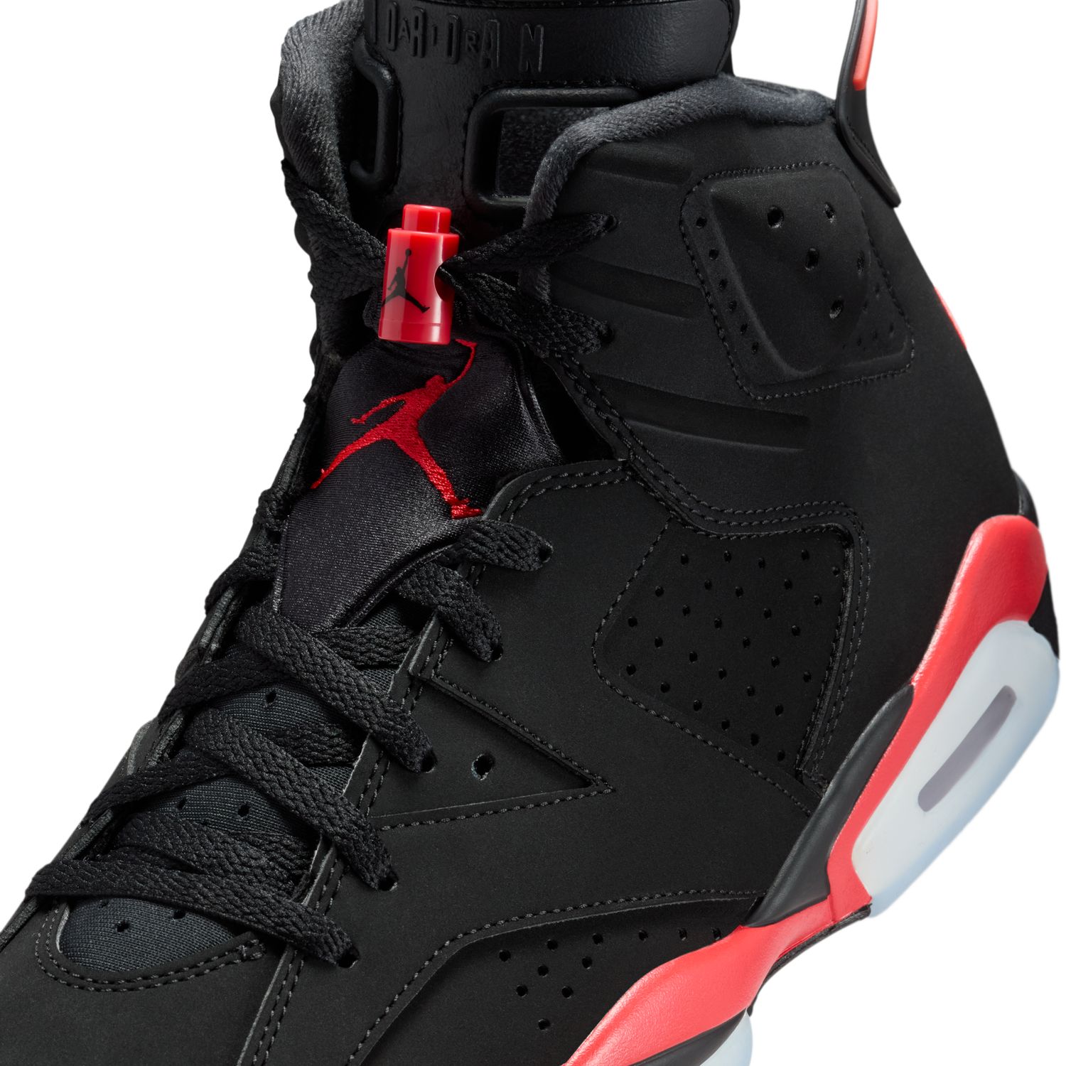 Sapatilhas Casual de Homem Air 6 RETRO Preto-9
