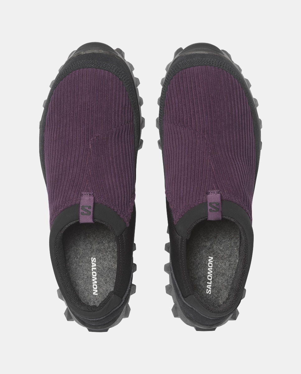 Sapatilhas Snowclog Corduroy de Homem e Mulher Roxo-3