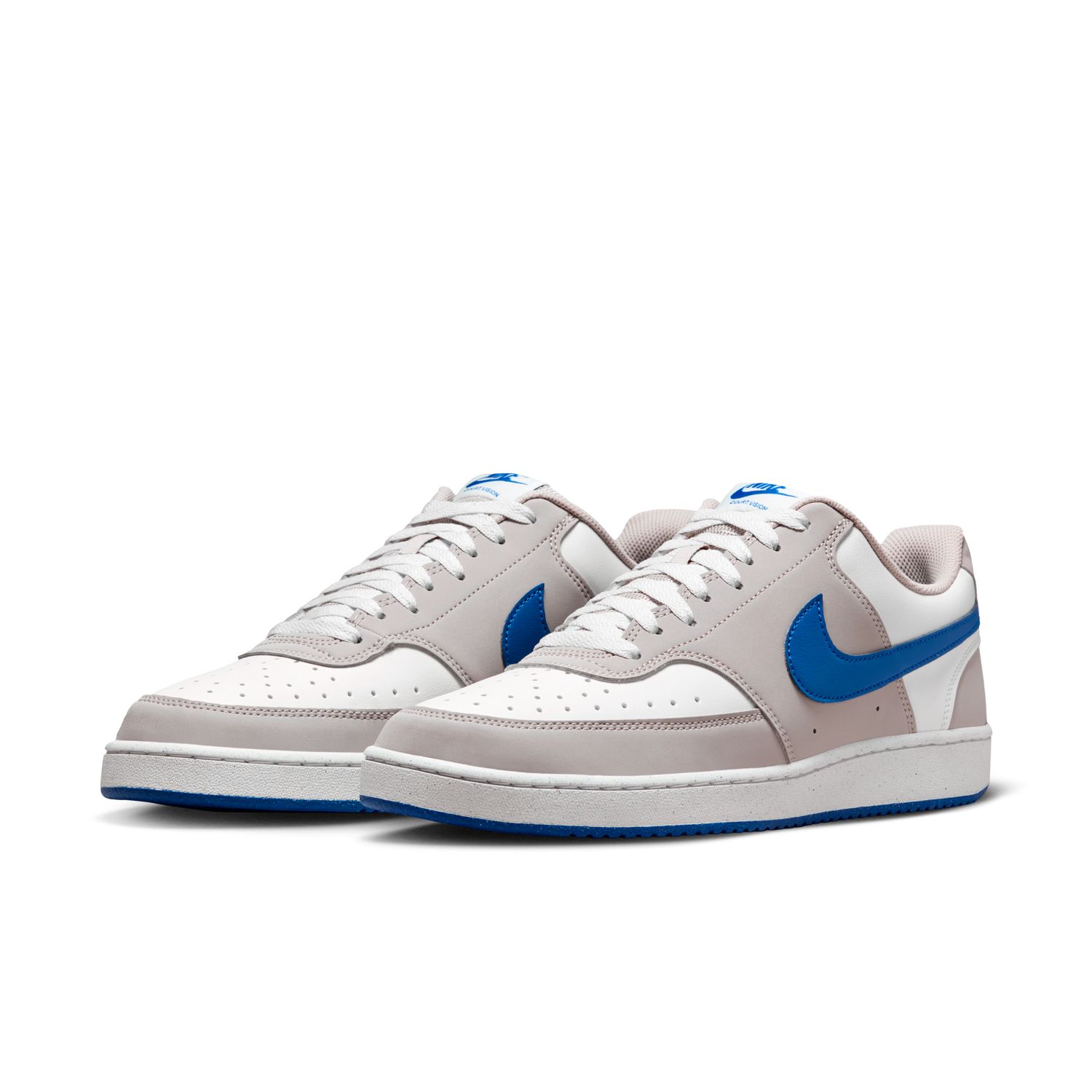 Sapatilhas Casual de Homem Court Vision Lo P NBK Branco-3