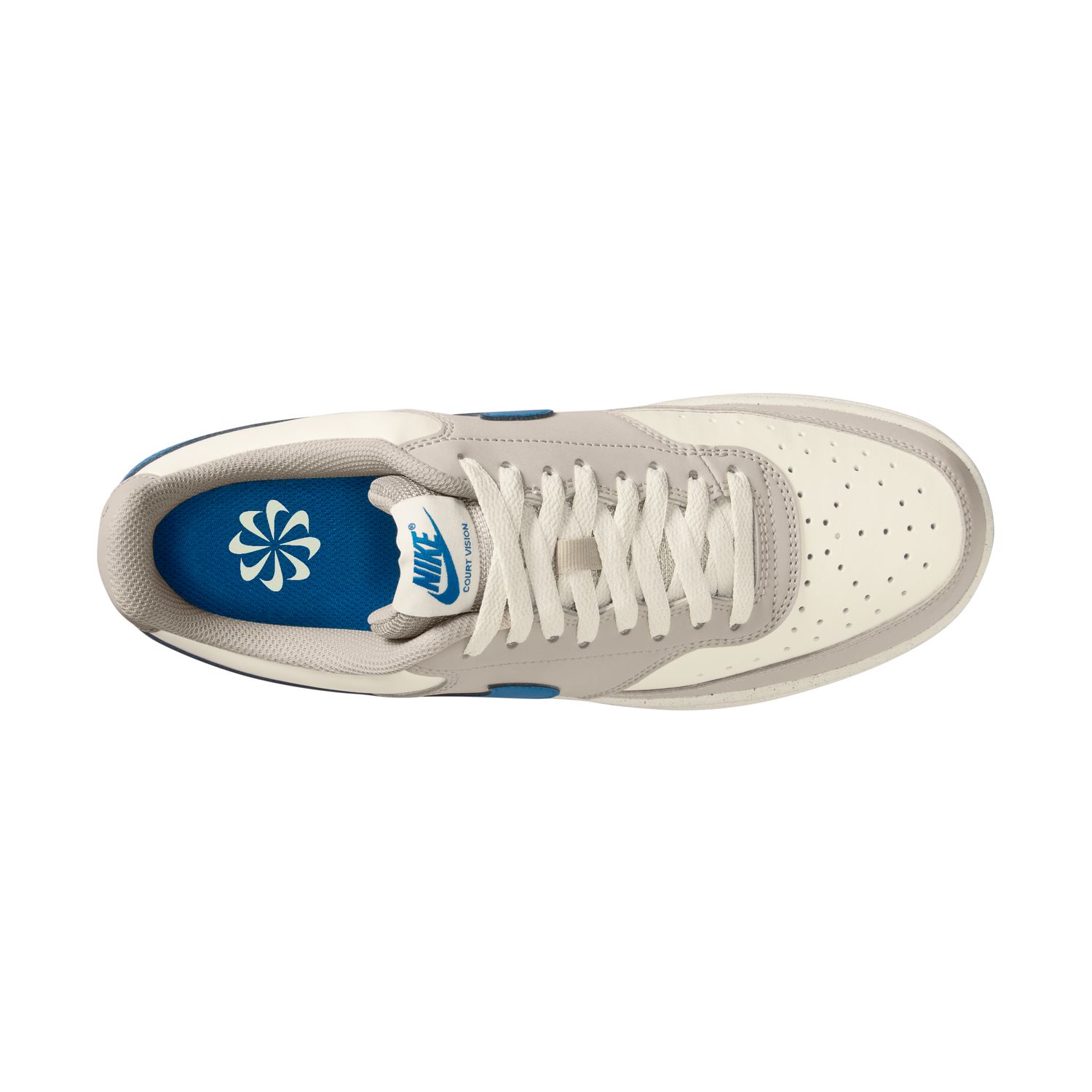Sapatilhas Casual de Homem Court Vision Lo P NBK Branco-8