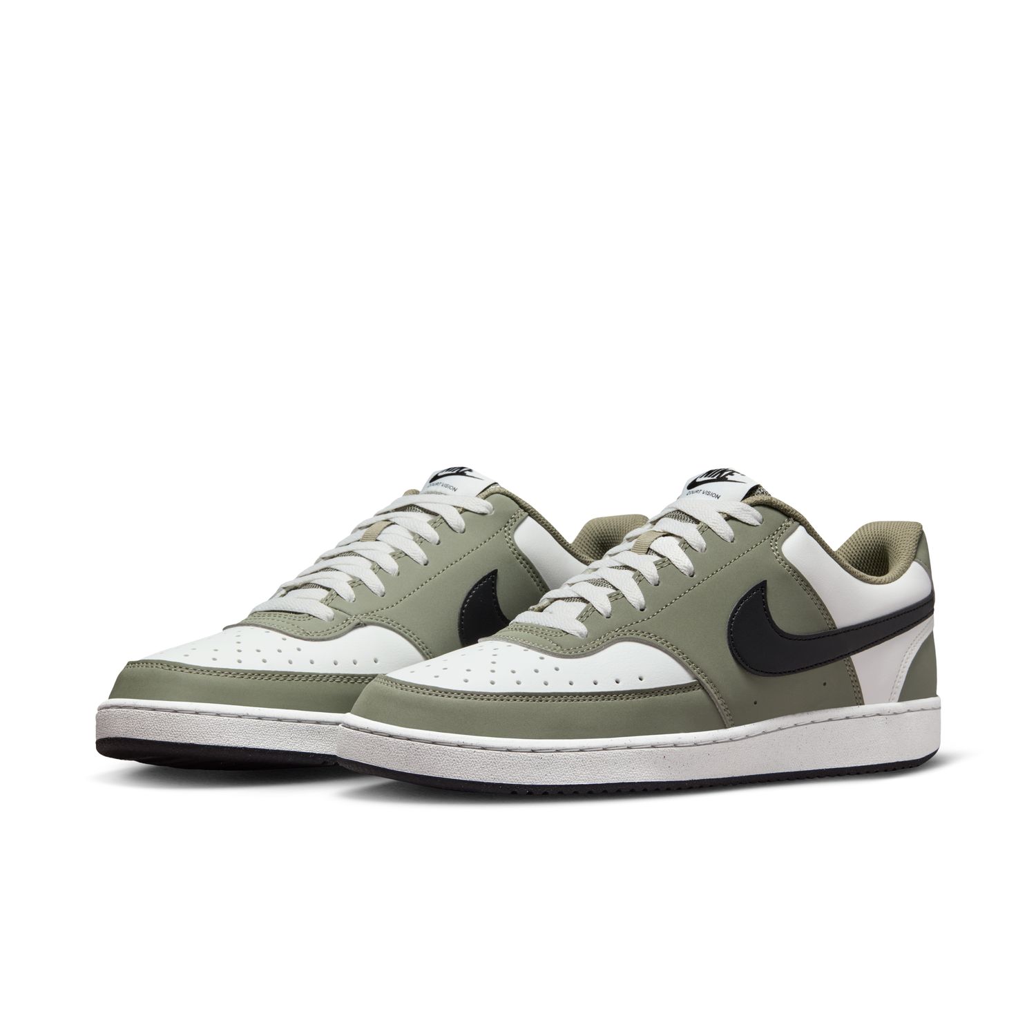 Sapatilhas Casual de Homem Court Vision Lo P NBK Branco-3