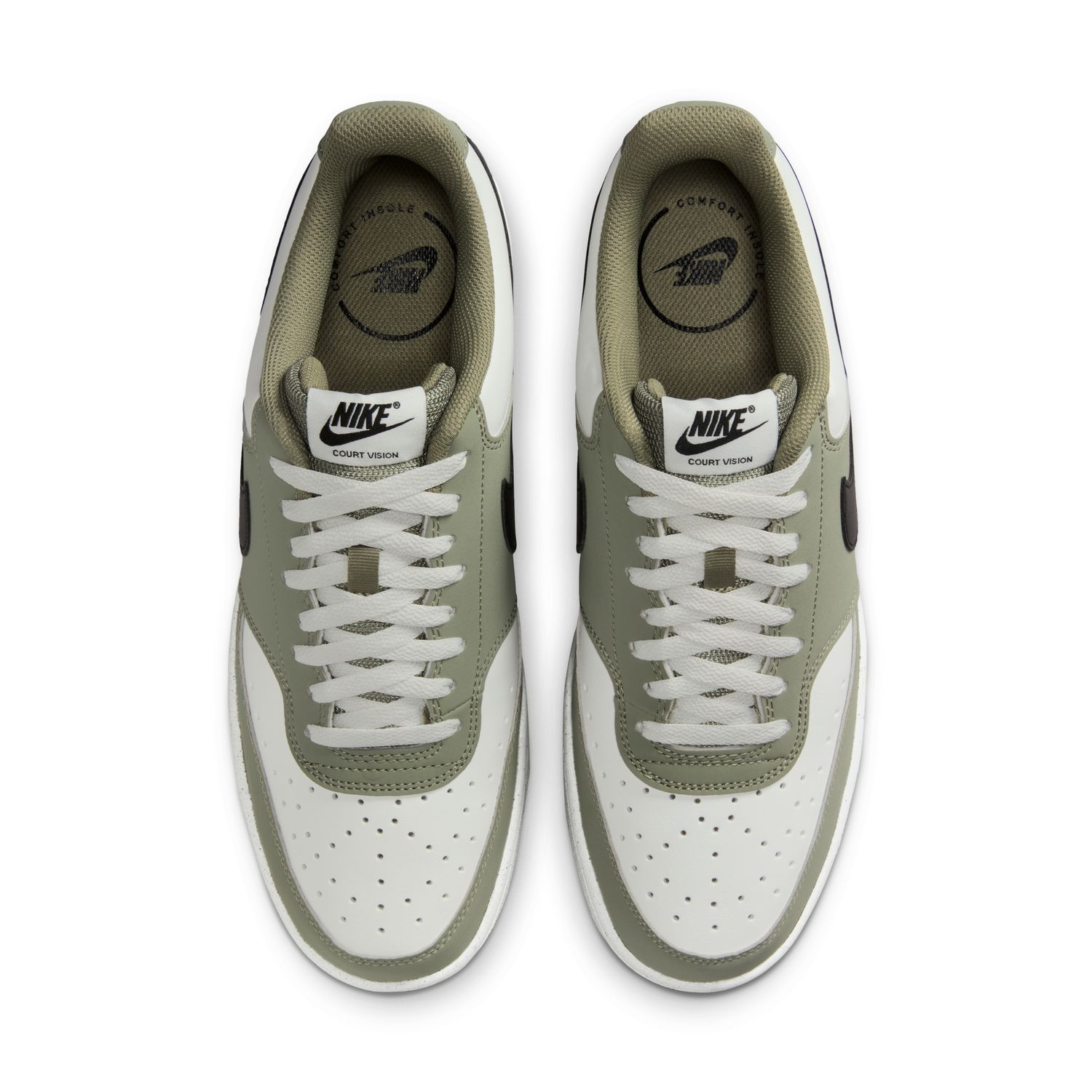 Sapatilhas Casual de Homem Court Vision Lo P NBK Branco-4