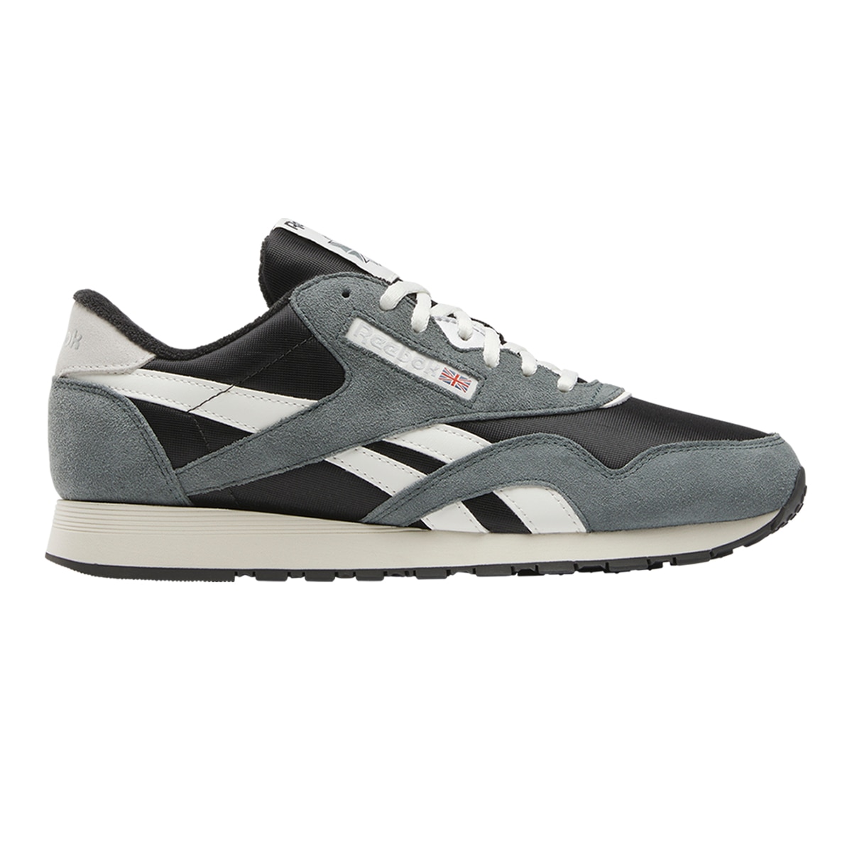Sapatilhas Casual de Homem Classic Nylon Preto-1