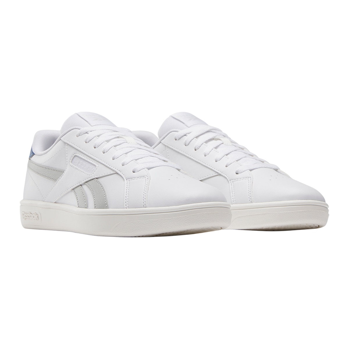 Sapatilhas Casual de Homem Court Retro Branco-2