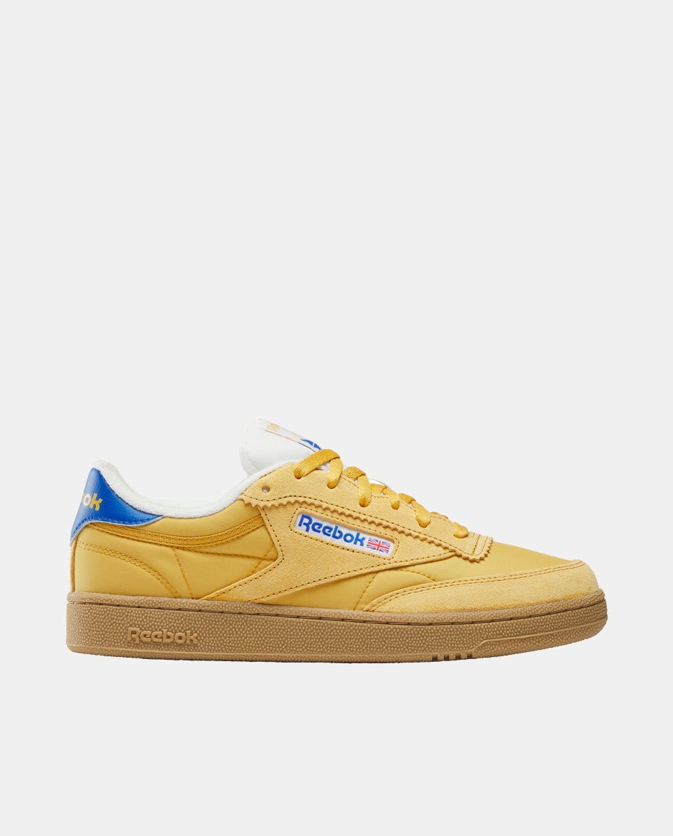 Sapatilhas Club C 85 de Homem Amarelo-1