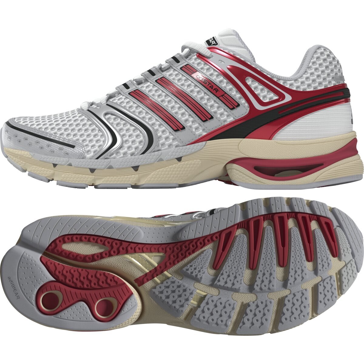 Sapatilhas Casual Unissexo Adistar Control 5 Originals Branco-2