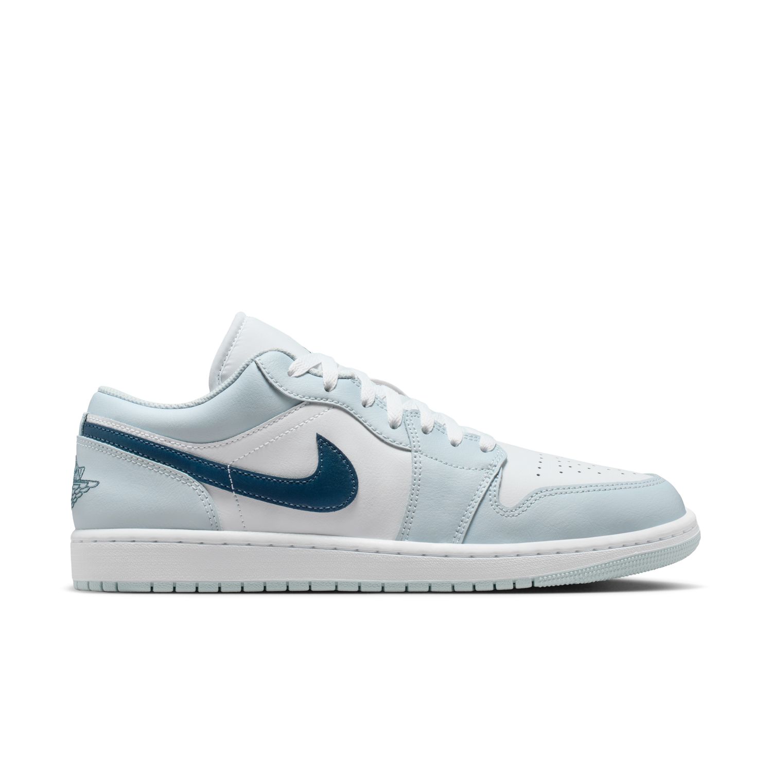 Sapatilhas Casual de Homem Air Jordan 1 Low Azul-1