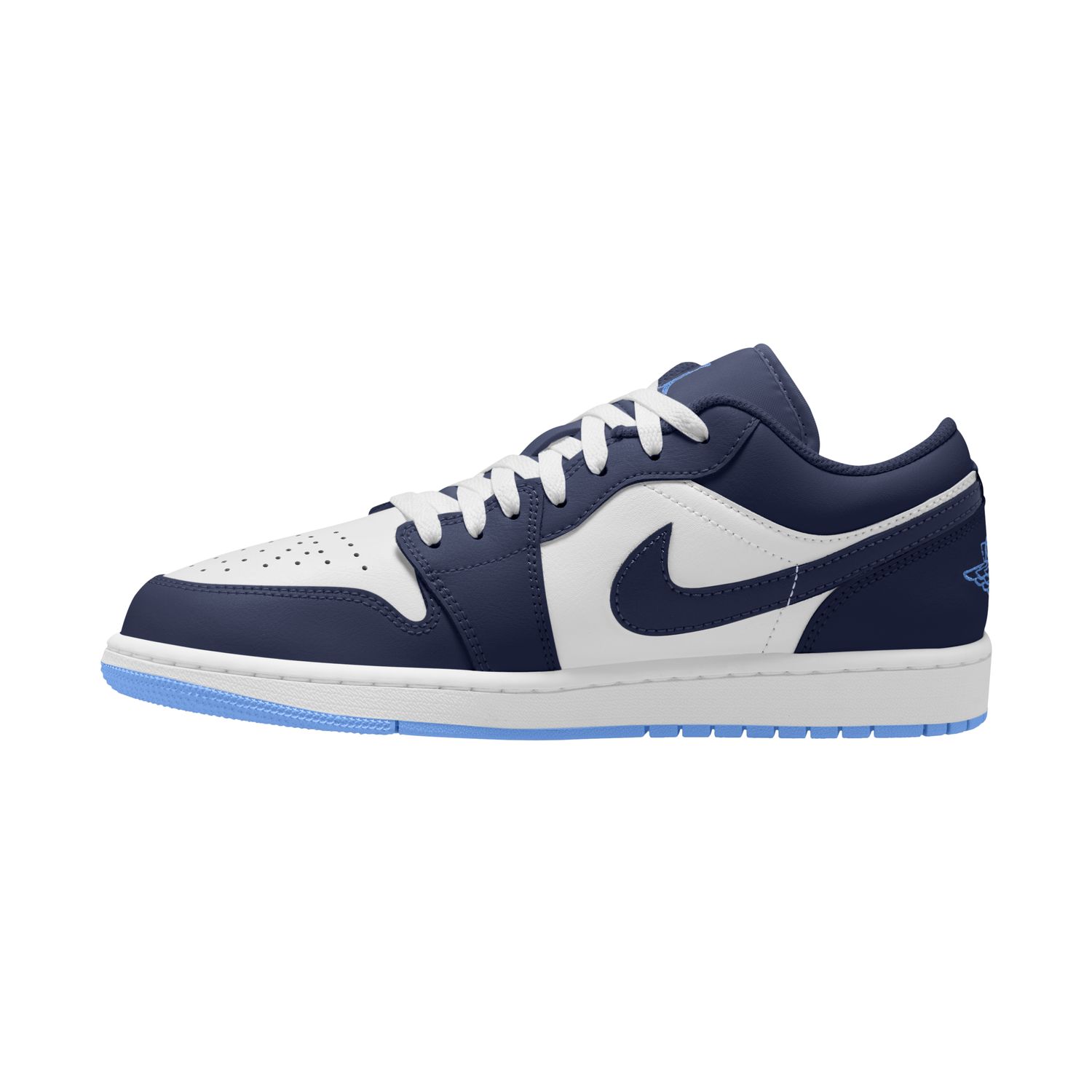 Sapatilhas Casual de Homem Air Jordan 1 Low Azul-2