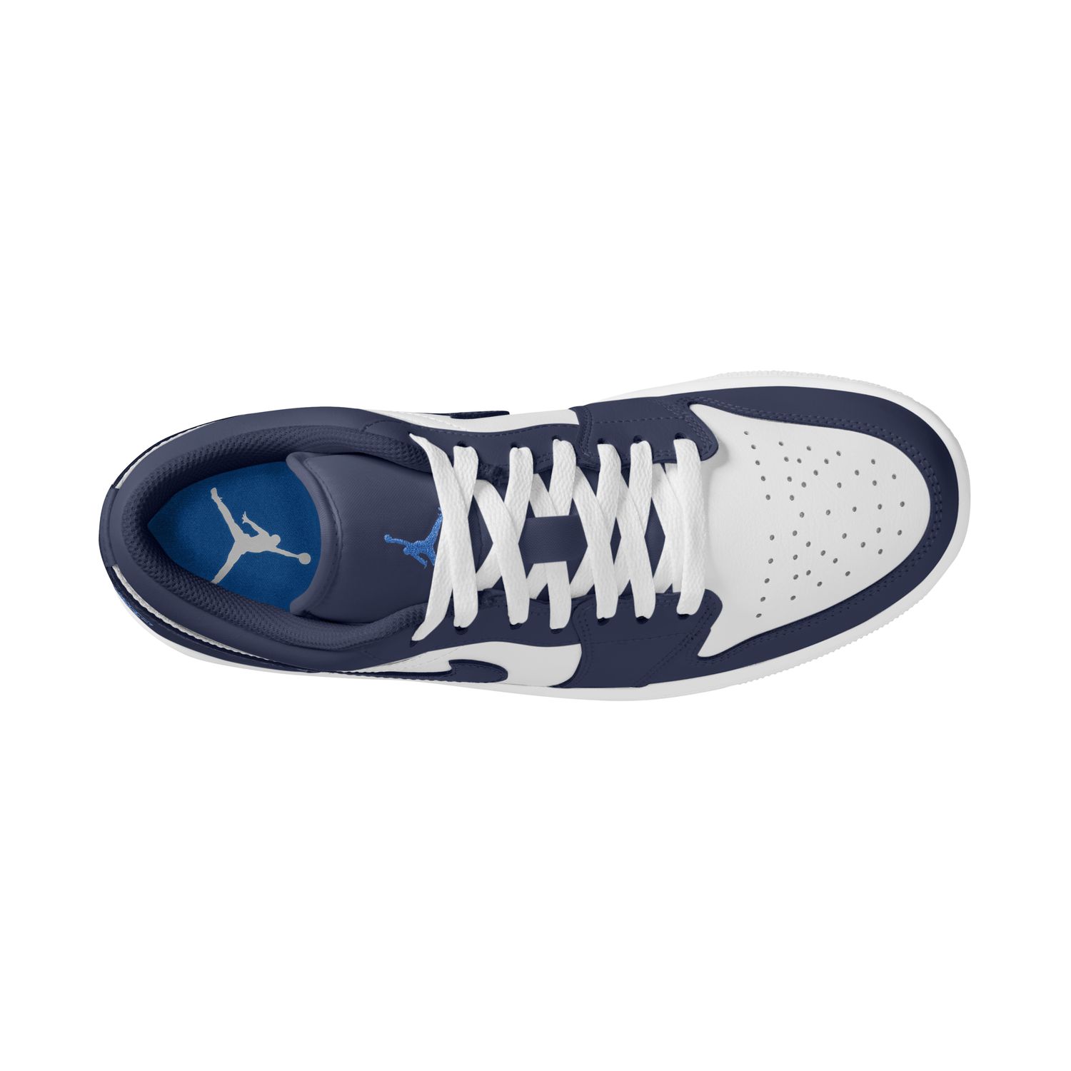 Sapatilhas Casual de Homem Air Jordan 1 Low Azul-3