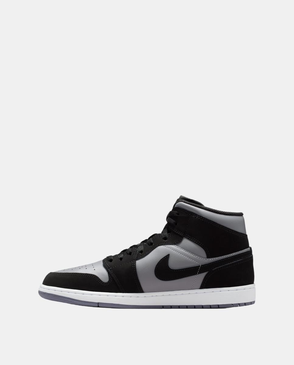 Sapatilhas Casual de Homem Air Jordan 1 Mid Preto-5