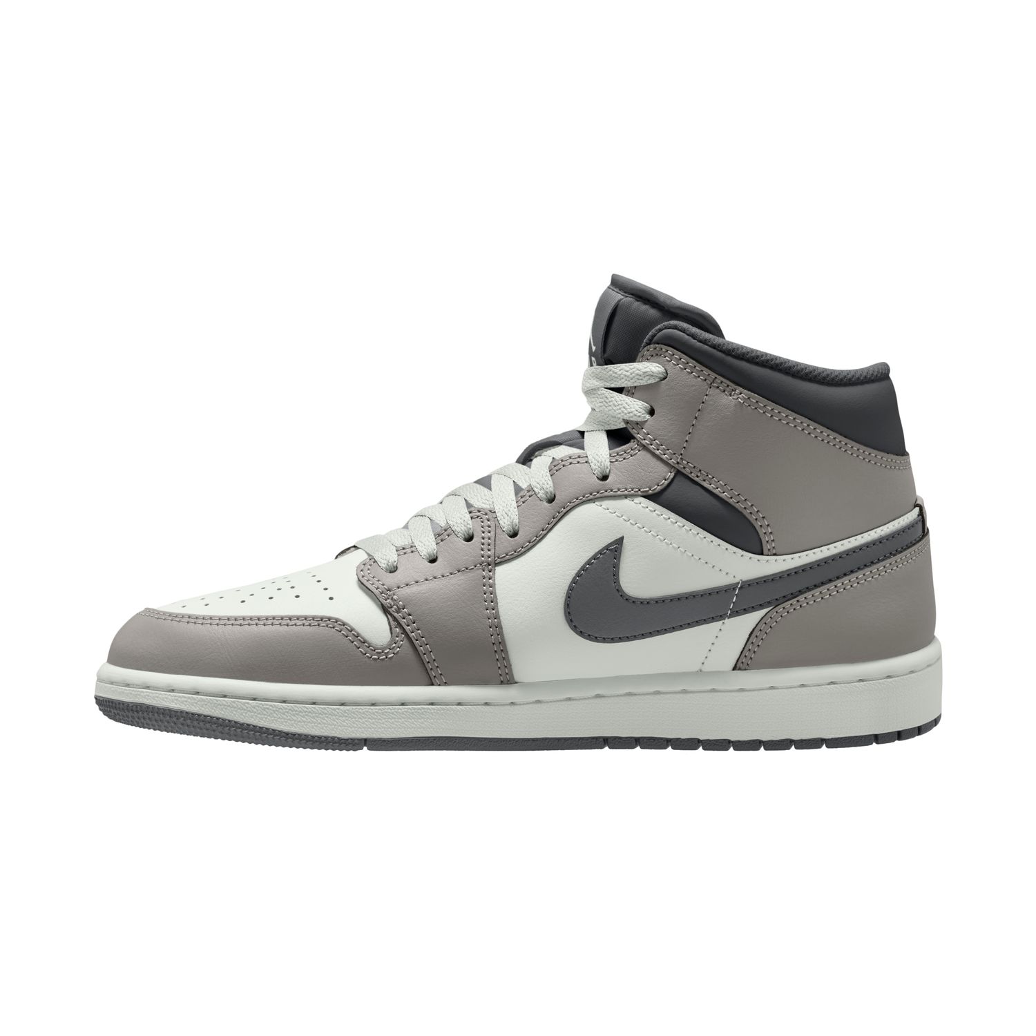Sapatilhas Casual de Homem Air Jordan 1 Mid Preto-2