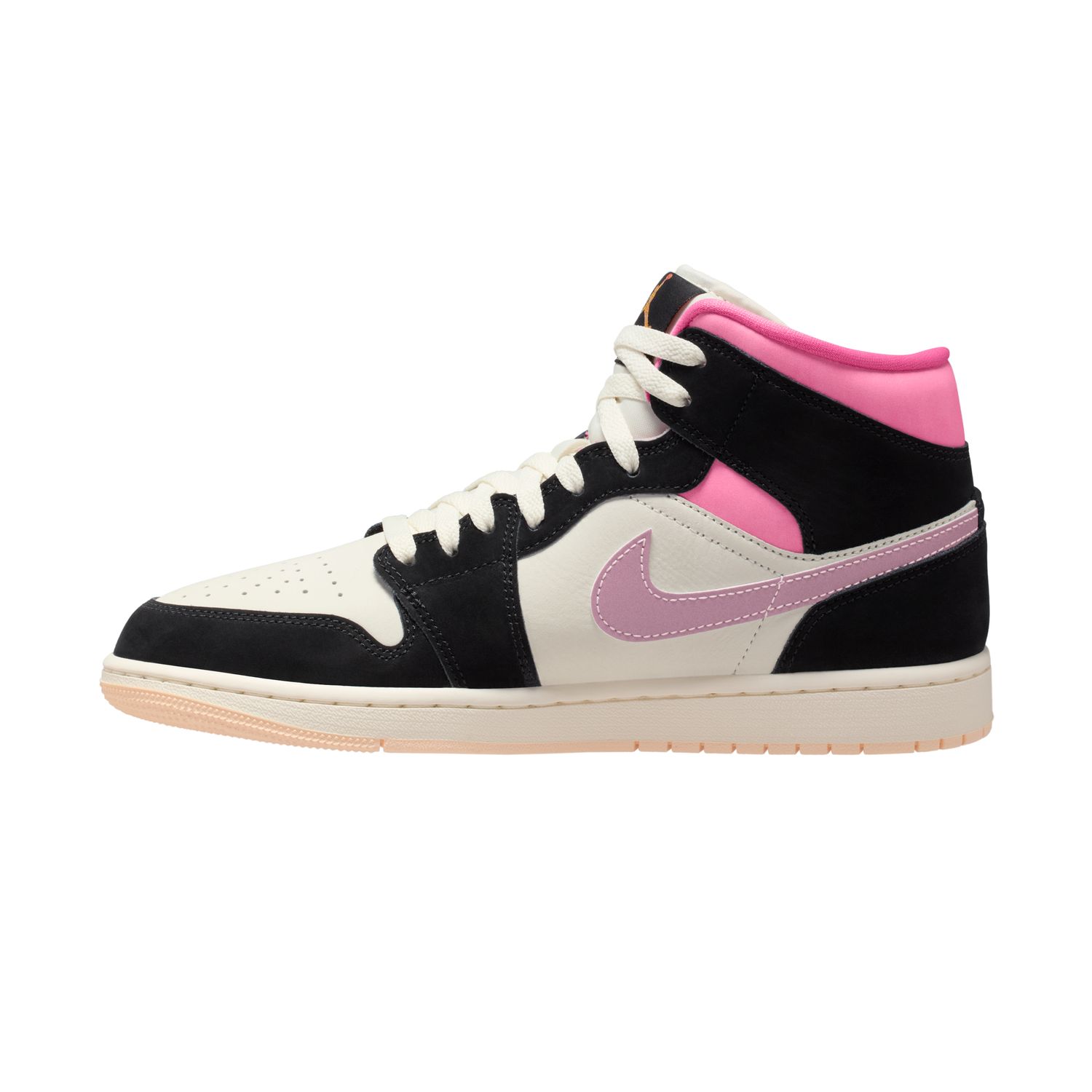 Sapatilhas Casual de Homem Air Jordan 1 Mid SE Preto-2