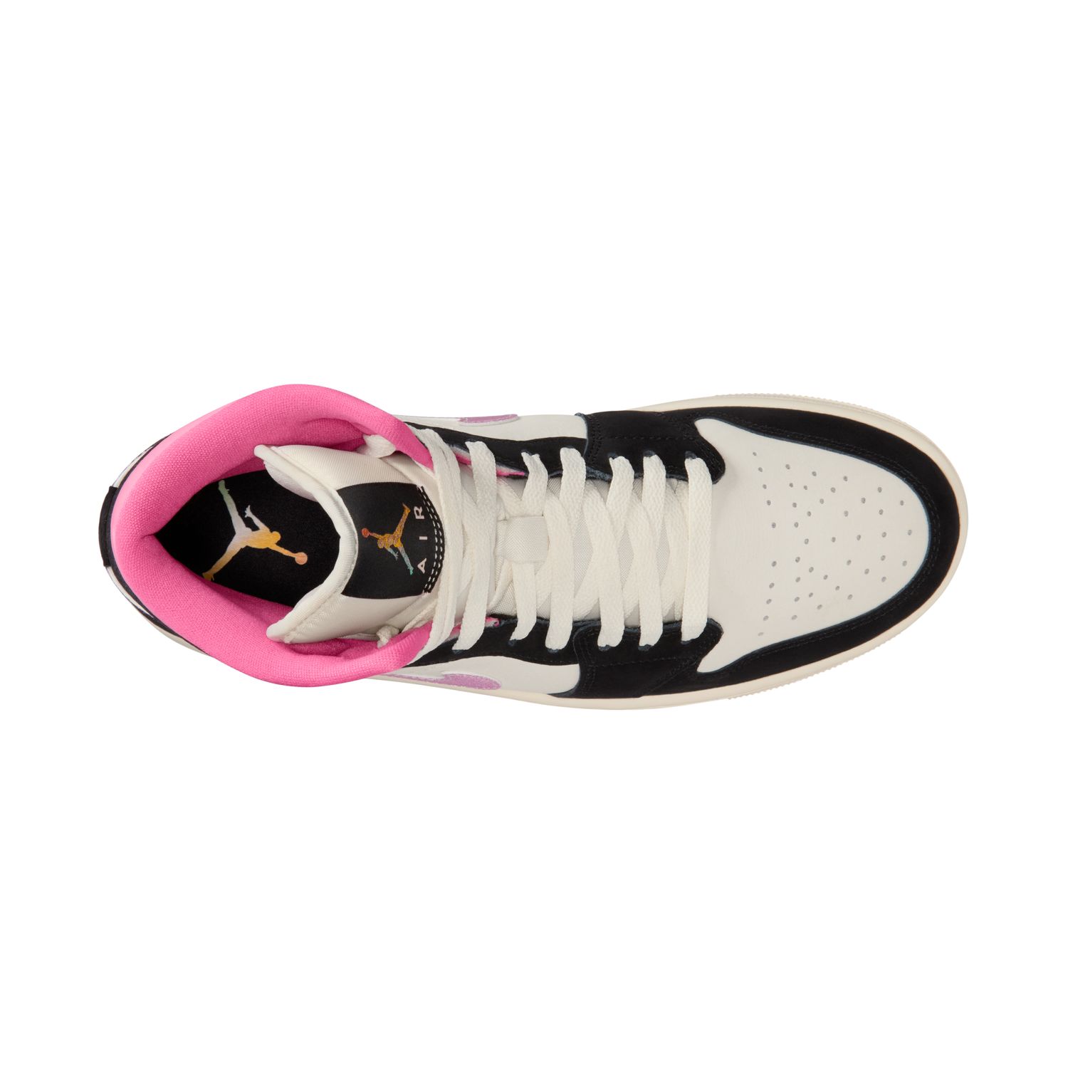 Sapatilhas Casual de Homem Air Jordan 1 Mid SE Preto-3