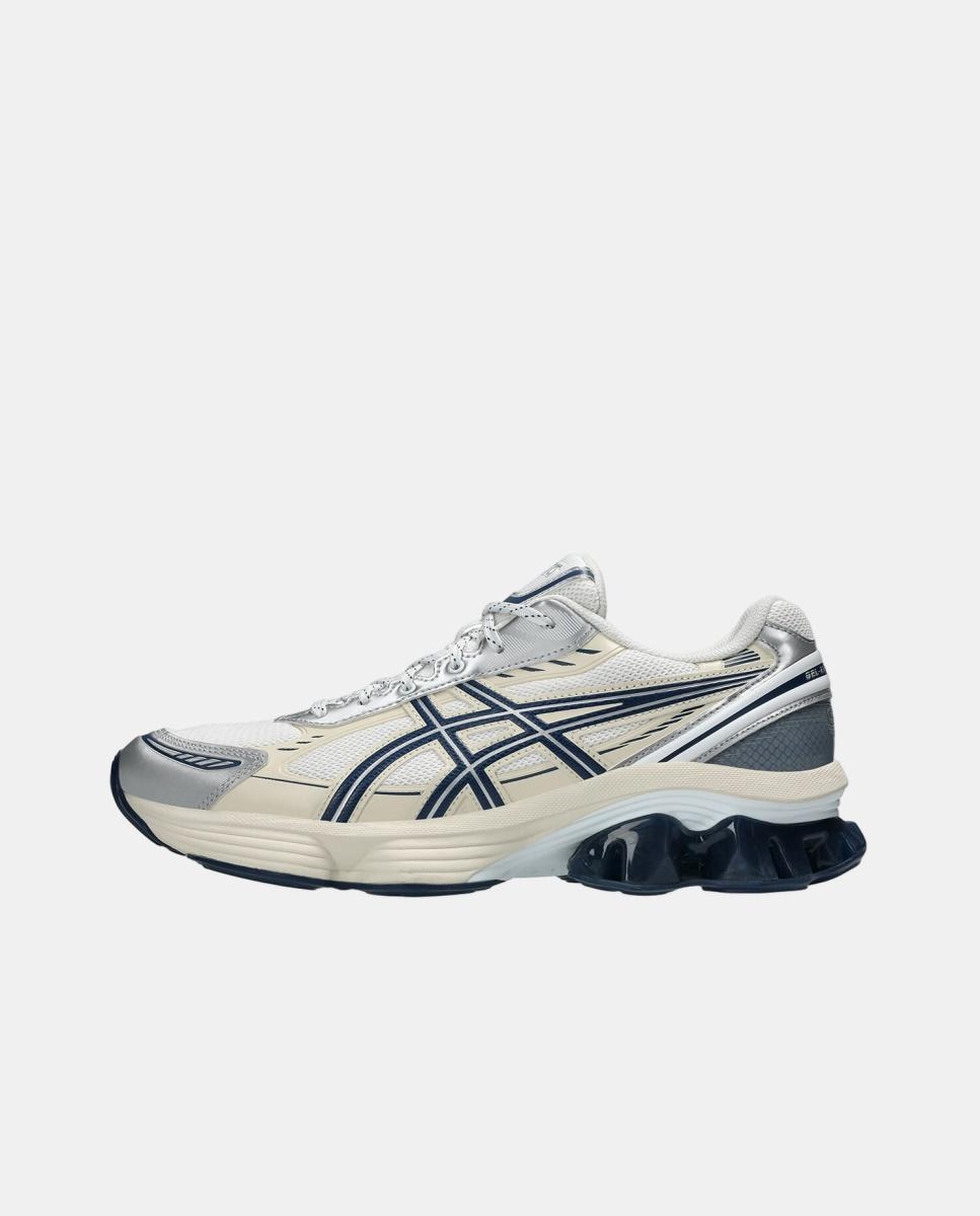Sapatilhas Gel-Kinetic Fluent de Homem e Mulher Branco / Azul-7