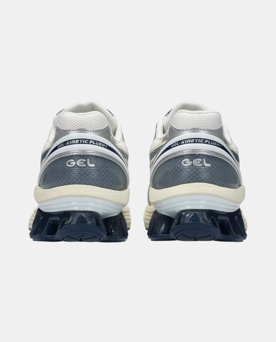 Sapatilhas Gel-Kinetic Fluent de Homem e Mulher Branco / Azul-9