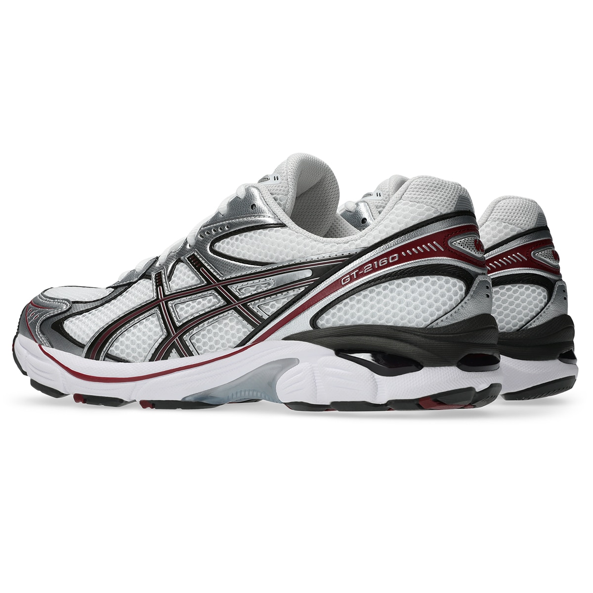 Sapatilhas Casual Unissexo GT-2160 Branco / Vermelho-4