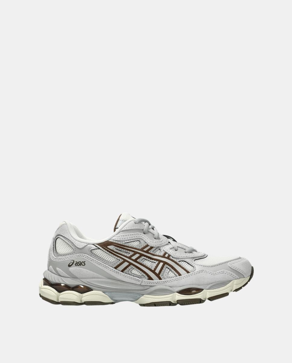 Sapatilhas Casual Unissexo Gel-NYC Branco / Cinzento-1