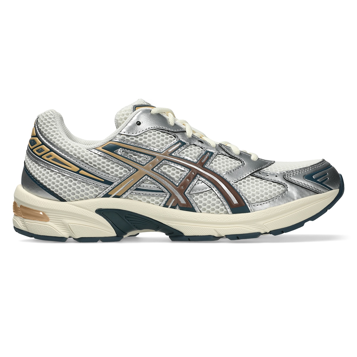 Sapatilhas Casual Unissexo GT-1130 Branco / Castanho-1