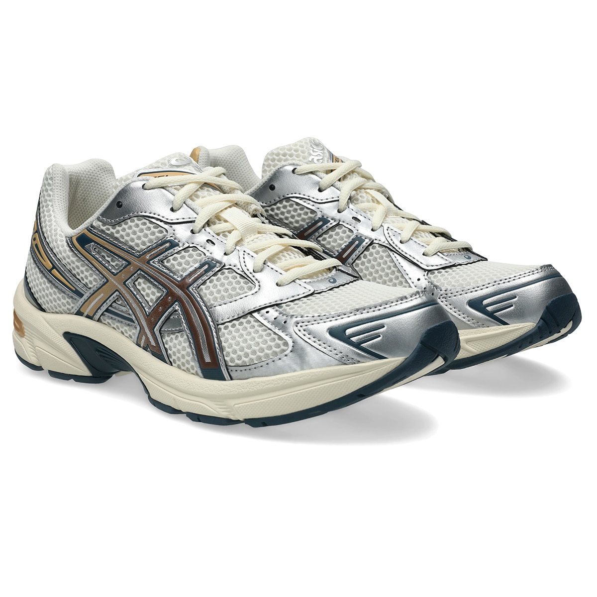 Sapatilhas Casual Unissexo GT-1130 Branco / Castanho-5