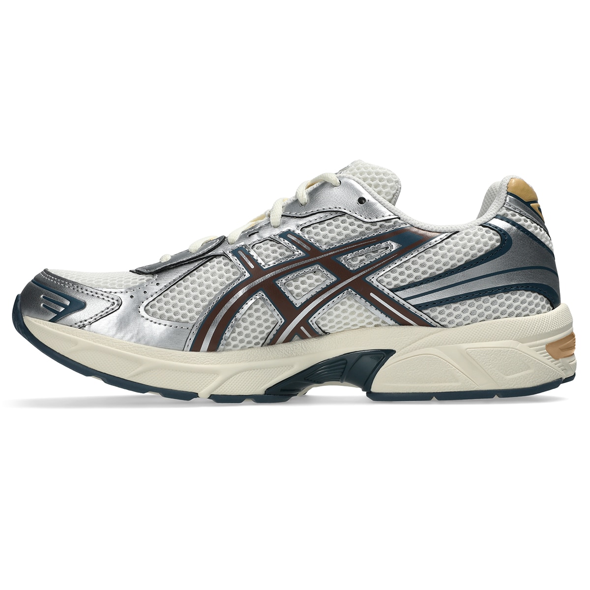 Sapatilhas Casual Unissexo GT-1130 Branco / Castanho-6