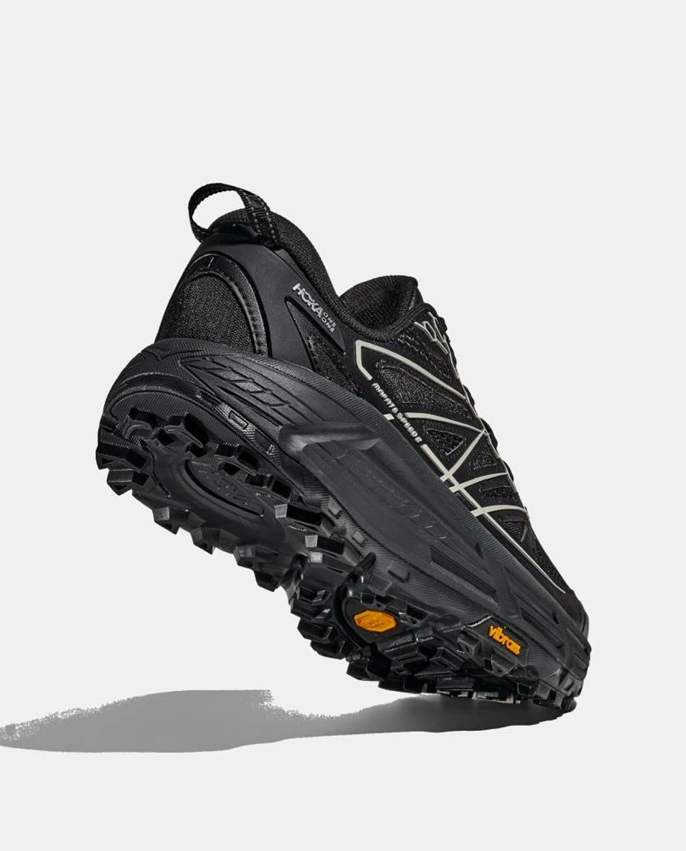 Hoka Zapatilla U Mafate Speed 2 Ts Para Hombre - Granate / Gris Granate / Gris-4