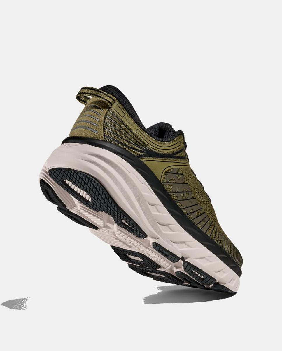 Hoka Zapatilla Bondi 7 Para Hombre - Negro Negro-4