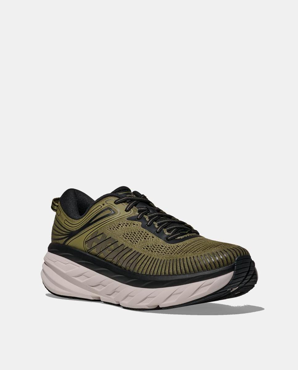 Hoka Zapatilla Bondi 7 Para Hombre - Negro Negro-6