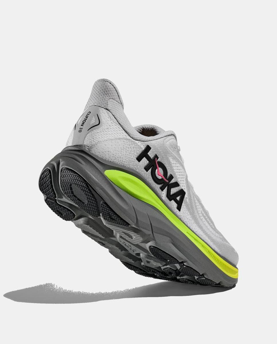 Sapatilha de Running de Homem Clifton 10 Branco / Cinzento-4