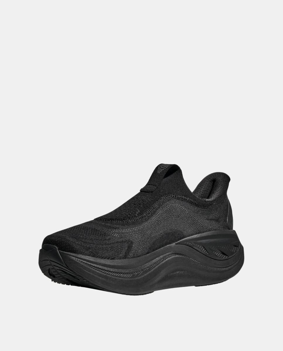 Imagen 3 de Hoka Skyward Laceless para hombre - Negro Negro
