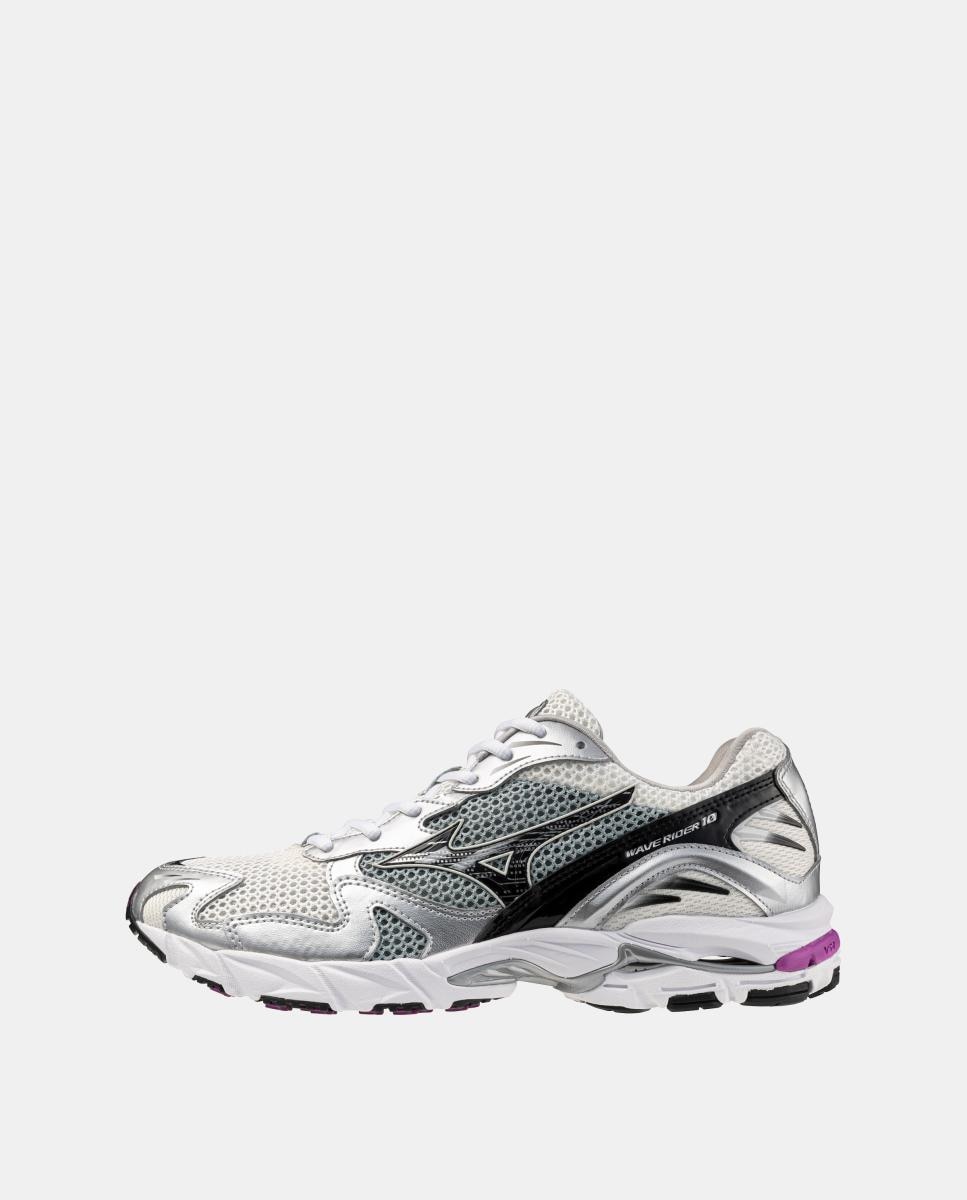 Wave Rider 10 de Mulher e Homem Cinzento / Branco-4