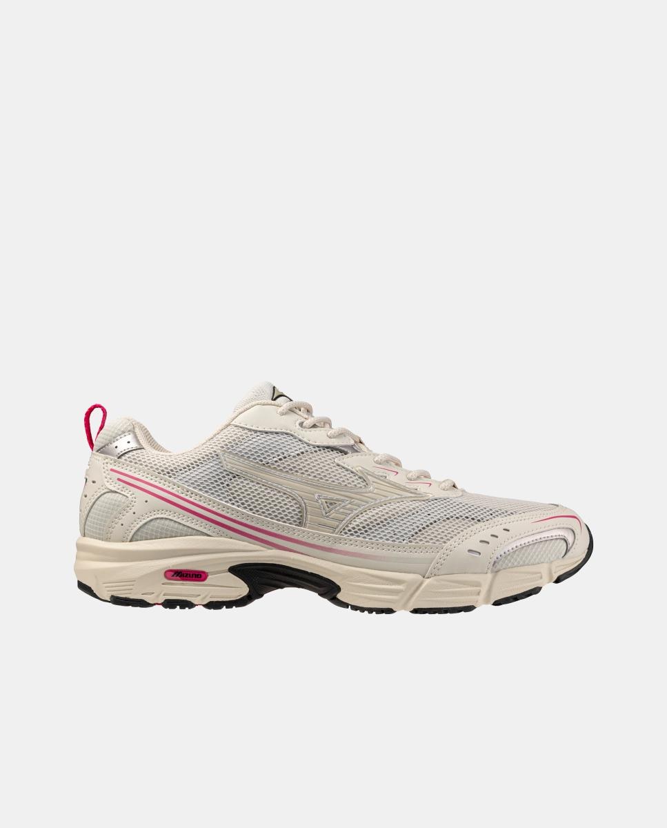 Sapatilhas Mxr Glitch de Homem e Mulher Branco / Rosa-1