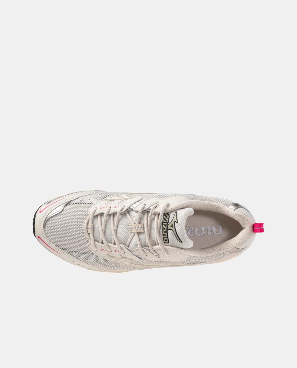 Sapatilhas Mxr Glitch de Homem e Mulher Branco / Rosa-3