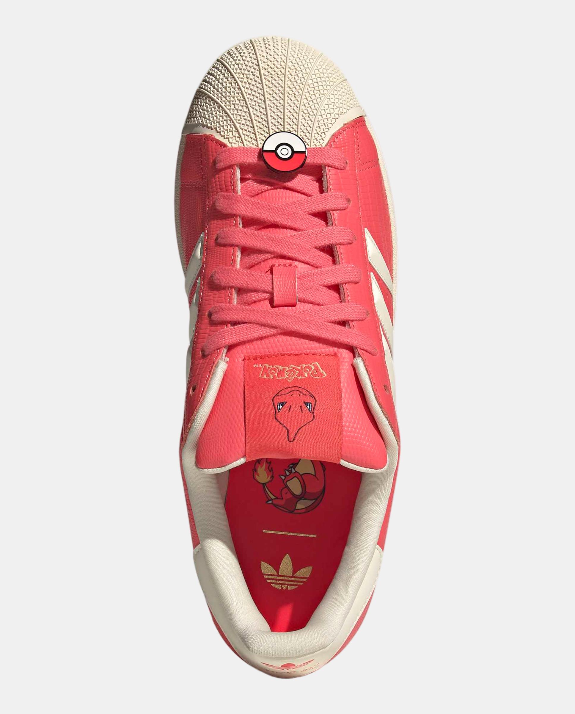 Adidas SUPERSTAR II unissexo Vermelho-3