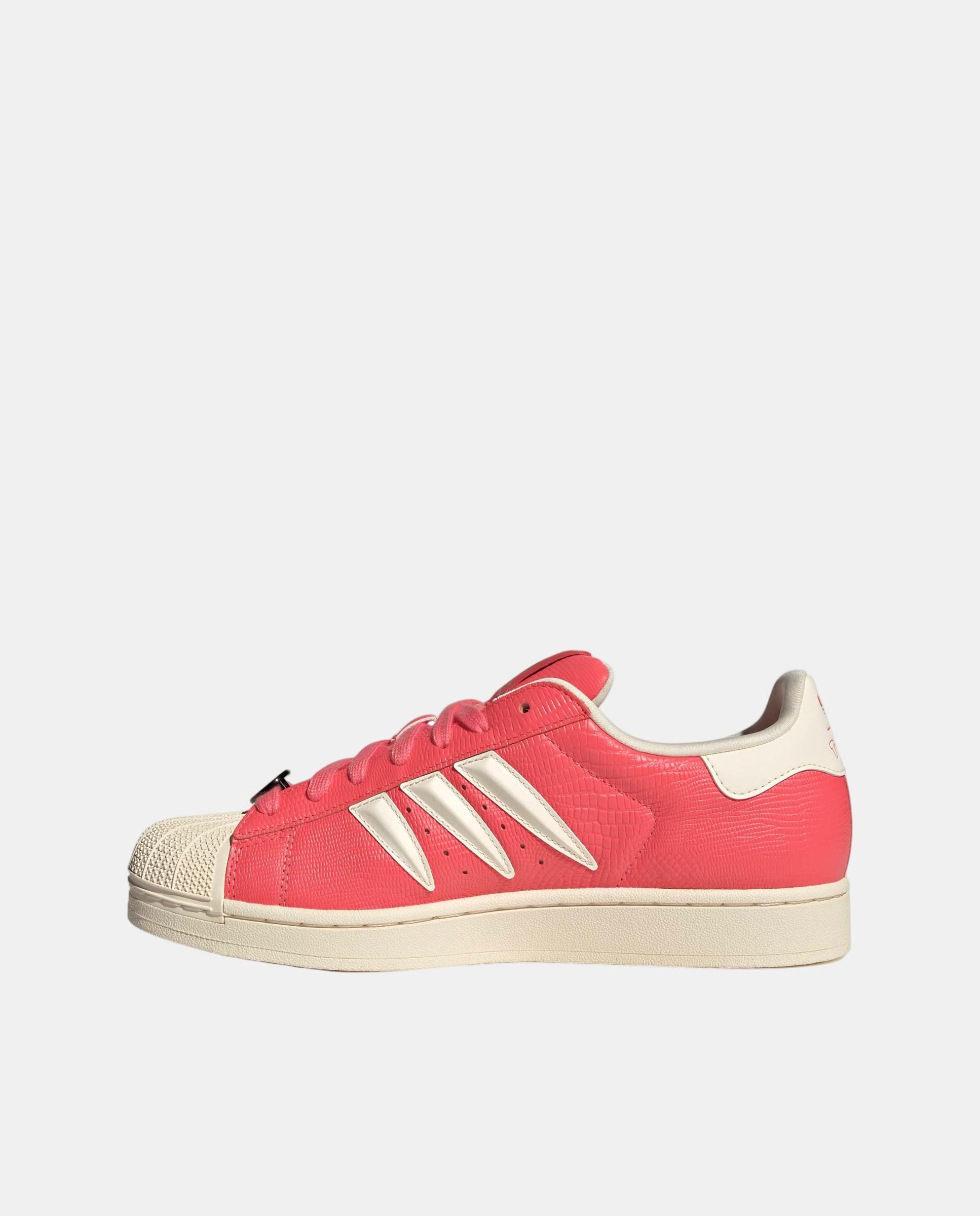 Adidas SUPERSTAR II unissexo Vermelho-4
