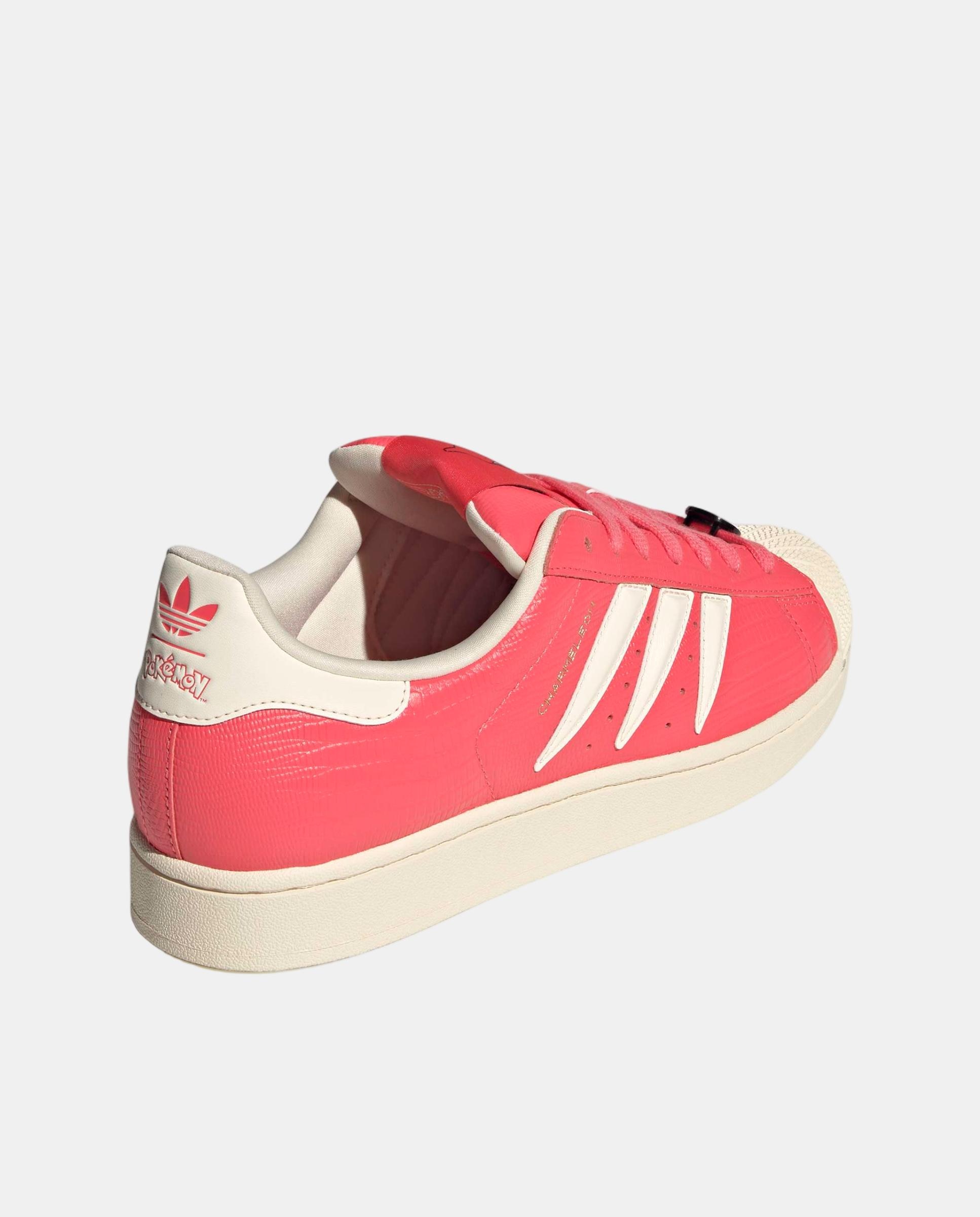 Adidas SUPERSTAR II unissexo Vermelho-5