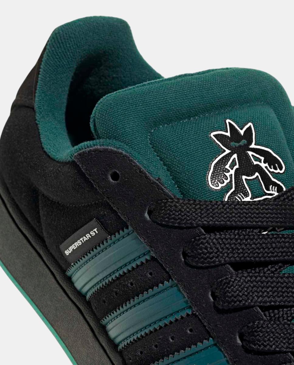 Adidas SUPERSTAR ST unissexo Preto-7