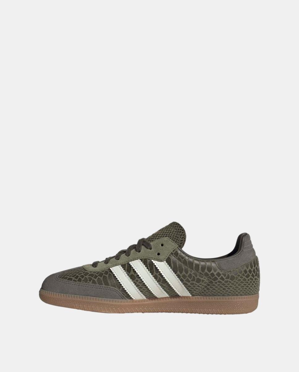 Adidas SAMBA OG para Hombre - Verde Verde-4
