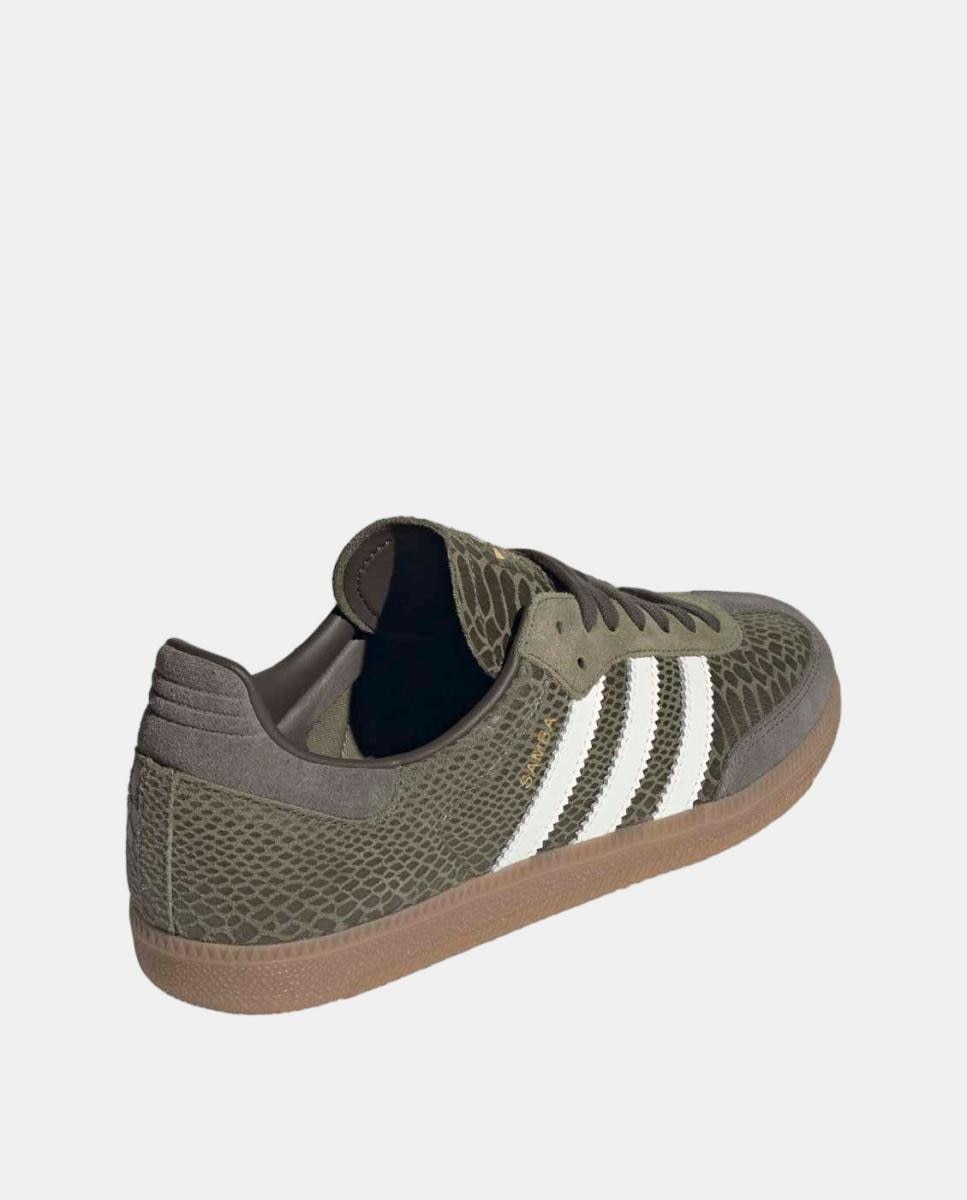 Adidas SAMBA OG para Hombre - Verde Verde-5