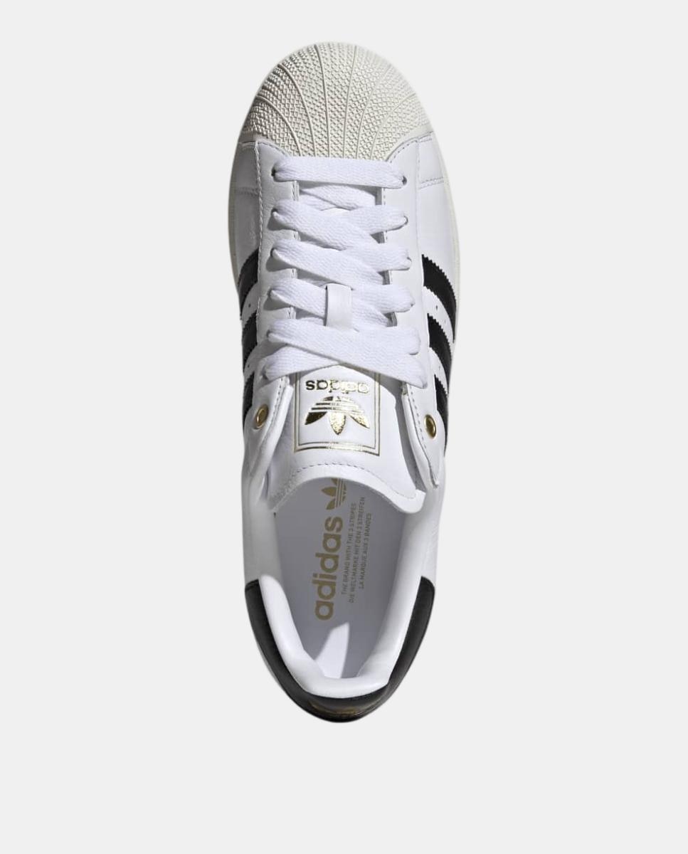 Sapatilhas de Casual de Unisex SUPERSTAR II Adidas Branco-3