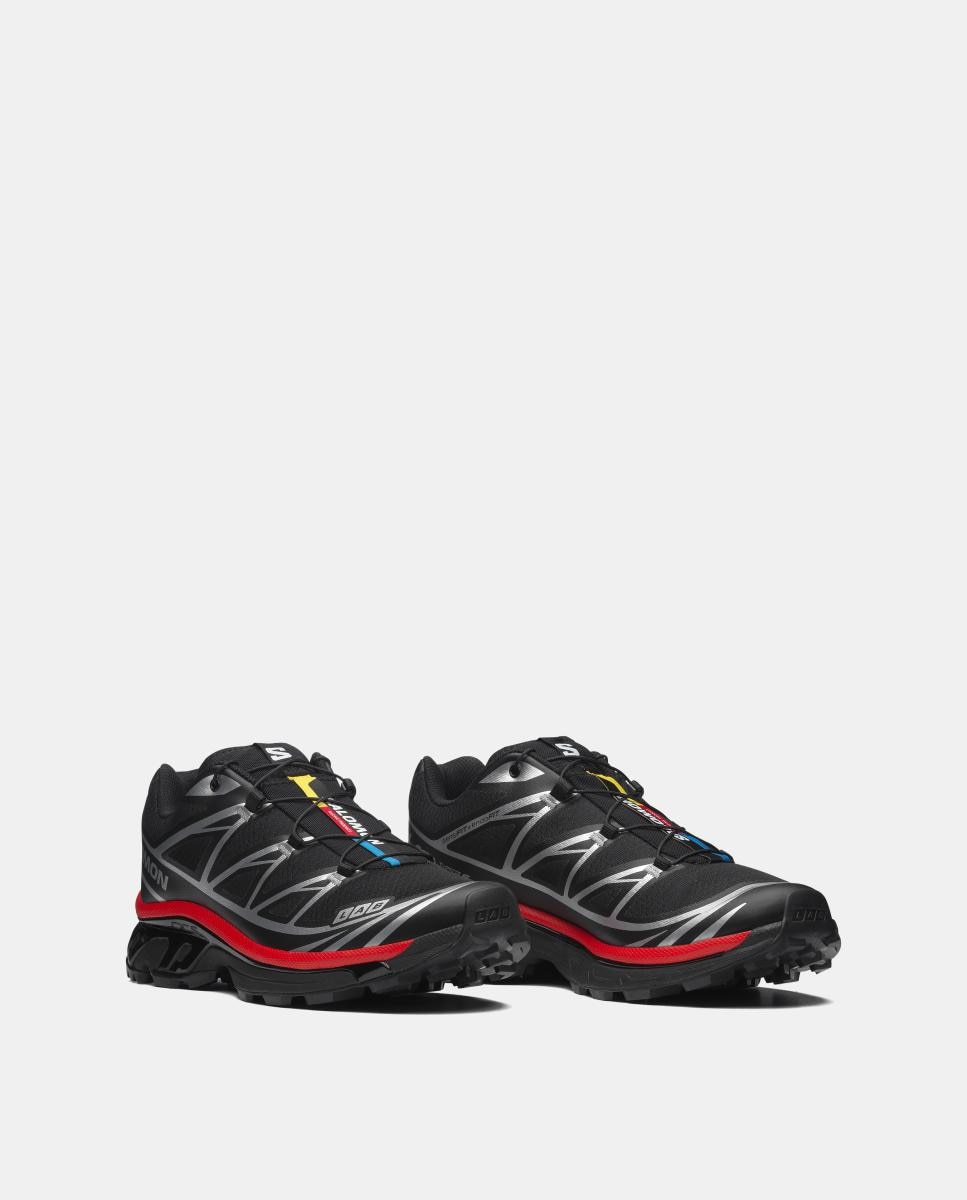 Sapatilhas XT-6 de Homem e Mulher Preto / Vermelho-2