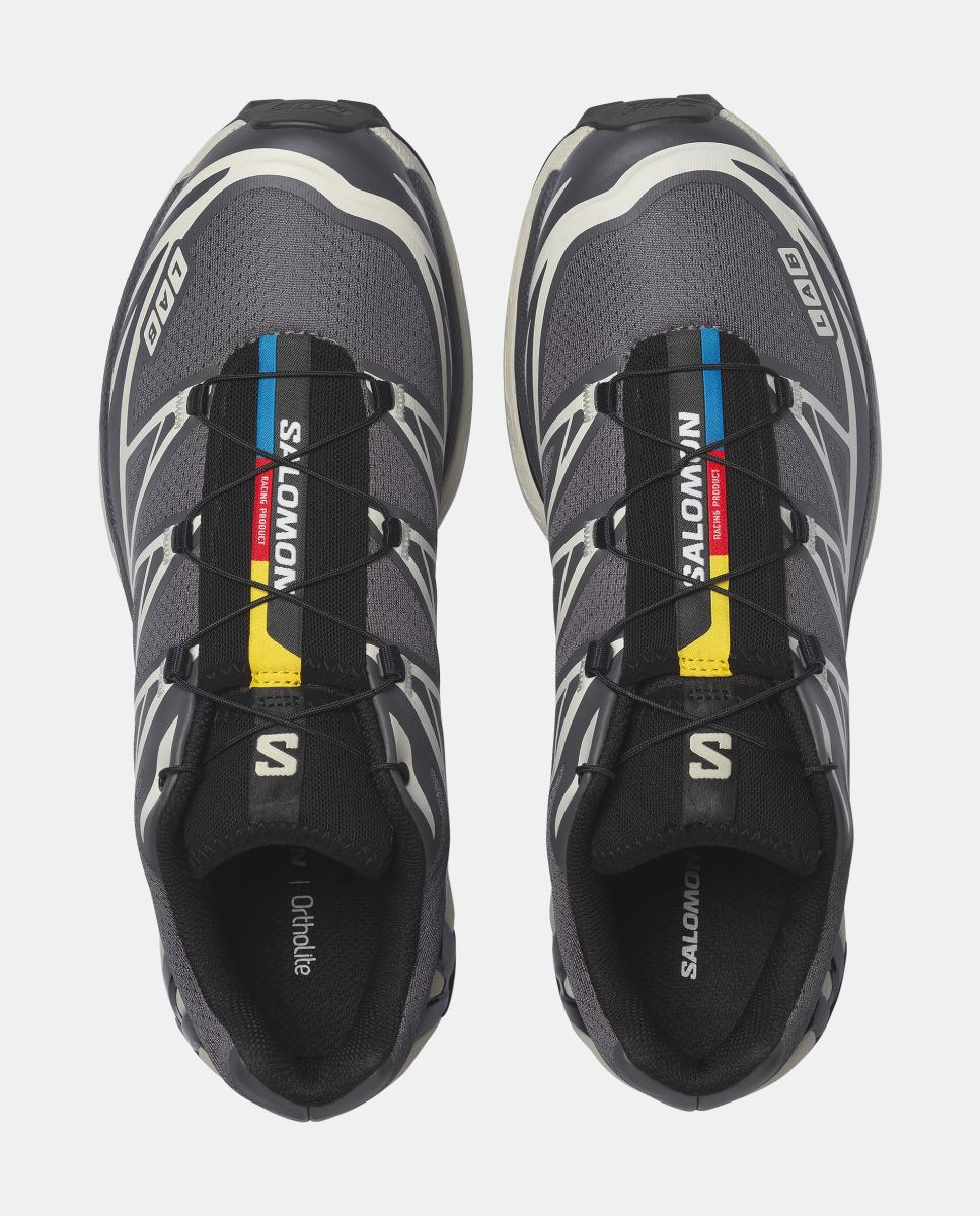 Sapatilhas XT-6 de Homem e Mulher Preto / Cinzento-3