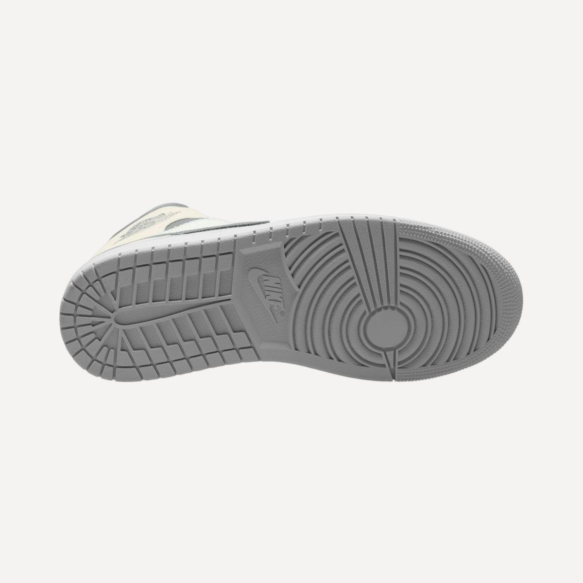 Sapatilhas Casual de Homem Air Jordan 1 MID SE Branco-4