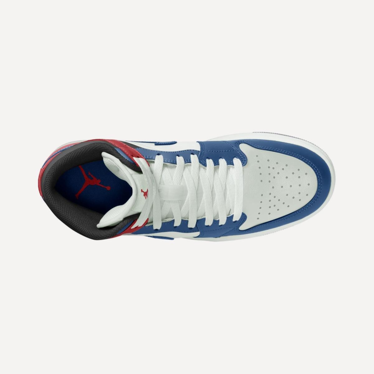 Sapatilhas Casual de Homem Air Jordan 1 MID Azul-3