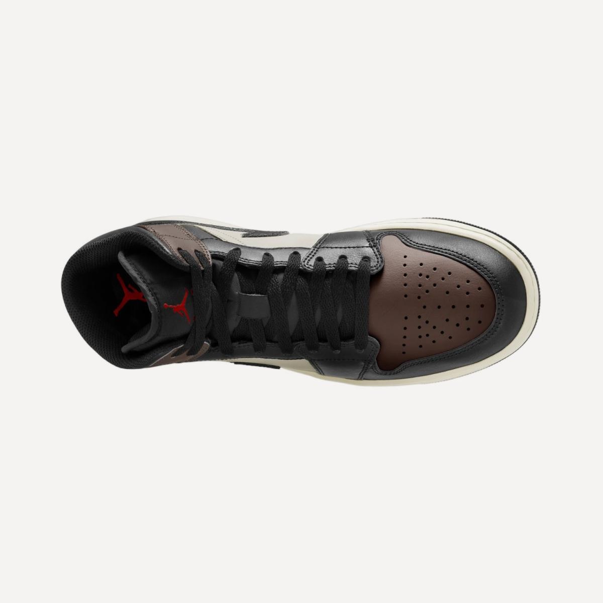 Sapatilhas Casual de Homem Air Jordan 1 MID Preto-3