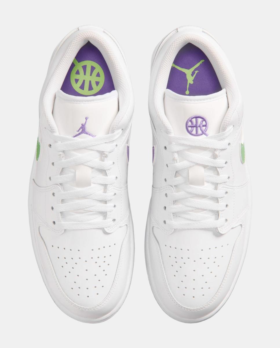 Sapatilhas Casual Para Homem Air Jordan 1 Low Se Q54 Jordan Branco-3