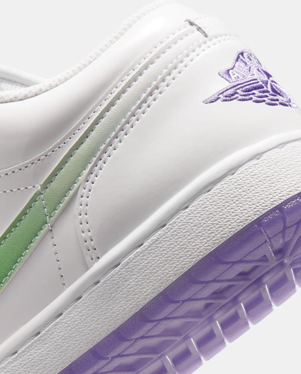 Sapatilhas Casual Para Homem Air Jordan 1 Low Se Q54 Jordan Branco-9