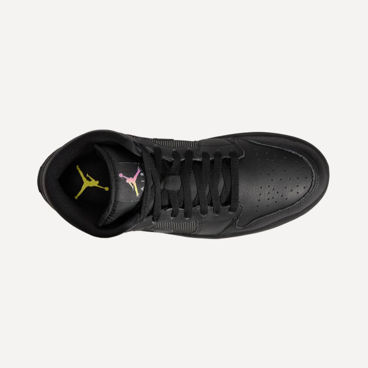 Sapatilhas Casual de Homem Air Jordan 1 MID SE Preto-3