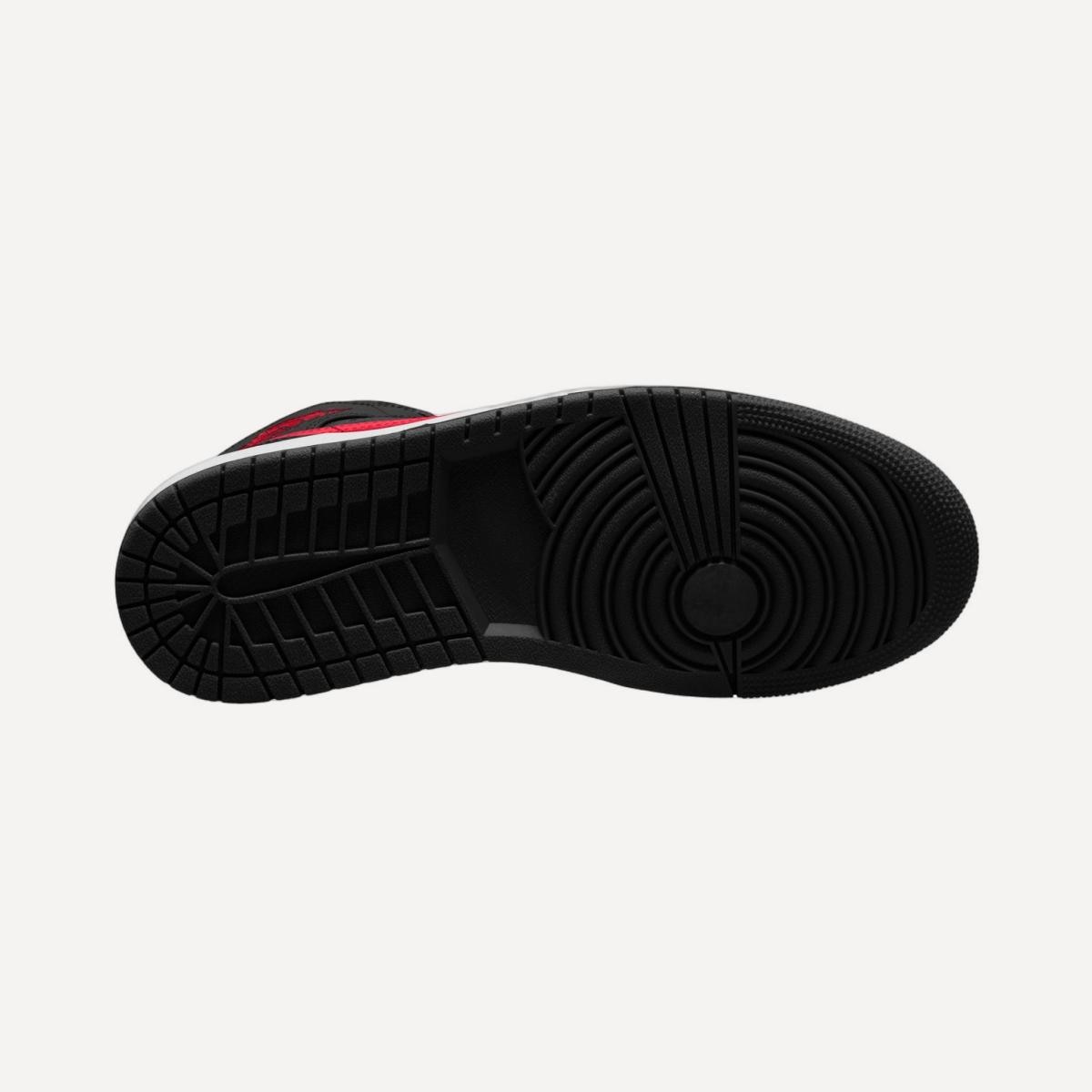 Sapatilhas Casual de Homem Air Jordan 1 MID Preto-4
