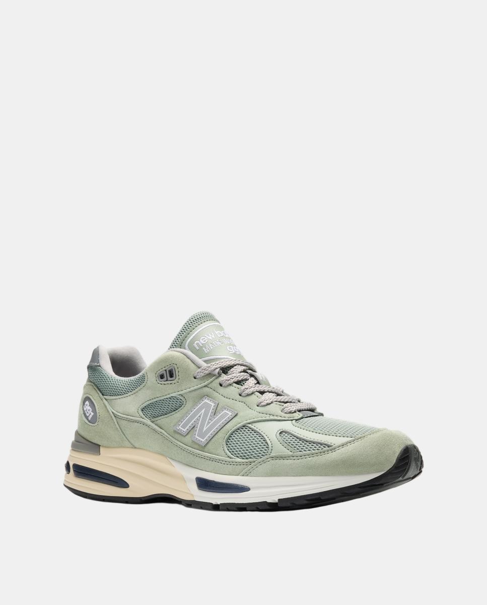 Imagen 0 de New Balance Made in UK 991v2 para hombre y mujer Verde